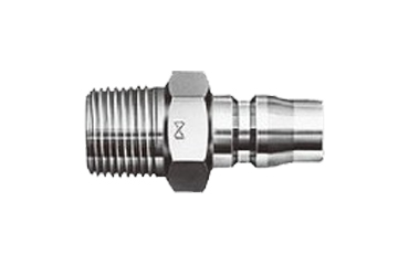日東工器 鋼鉄製 ハイカプラ プラグ (めねじ取付用)(PM型)